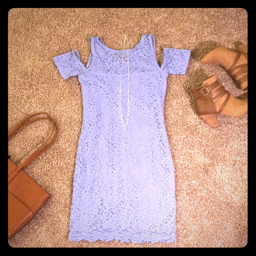 Hollister Cold Shoulder Bodycon Dress